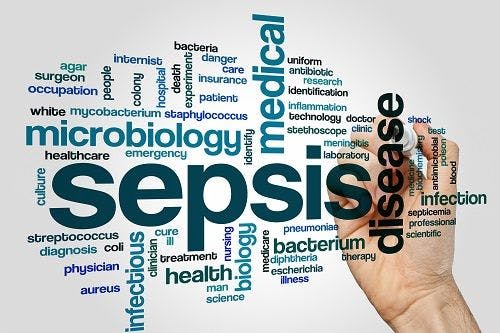 Hospitalization rates increased significantly after sepsis, with 11.9% of survivors rehospitalized for recurrent sepsis, and 56.6% receiving outpatient anti-infective treatment.