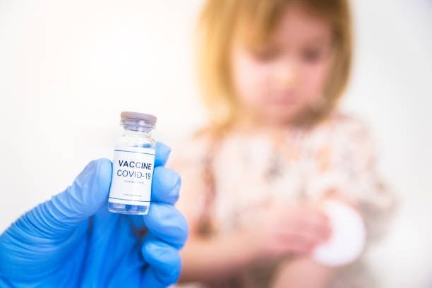 Young girl being vaccinated against COVID-19.

Image Credits: Unsplash