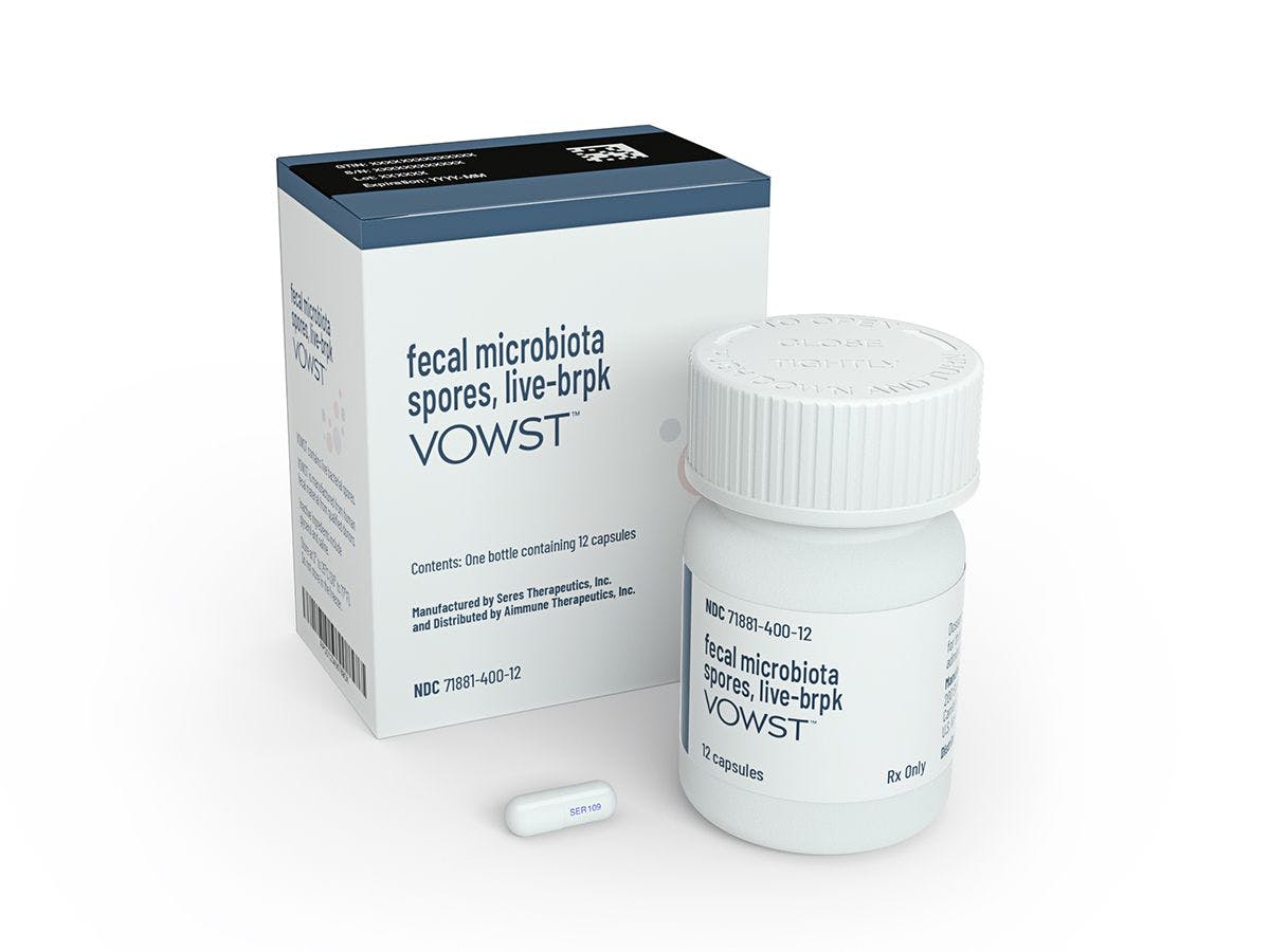 Vowst, Microbiota-Based Oral Therapeutic for Recurrent C diff Prevention, Is Now Available