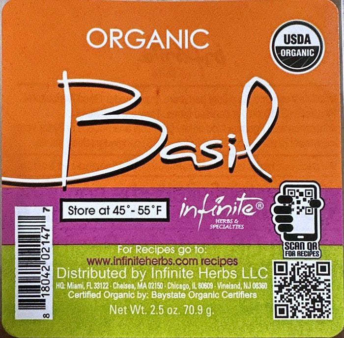 Trader Joe's Salmonella Outbreak Linked to Organic Basil 