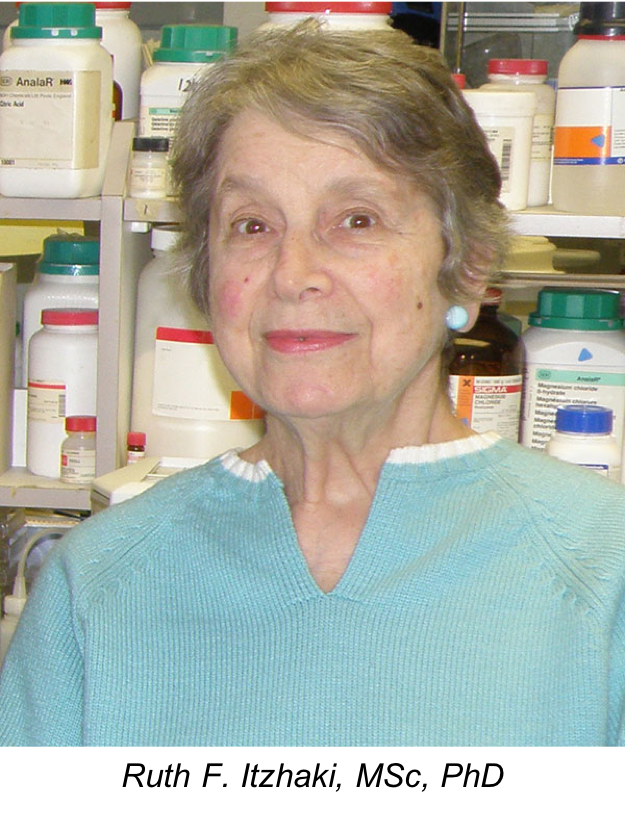 Ruth F. Itzhaki, MSc, PhD