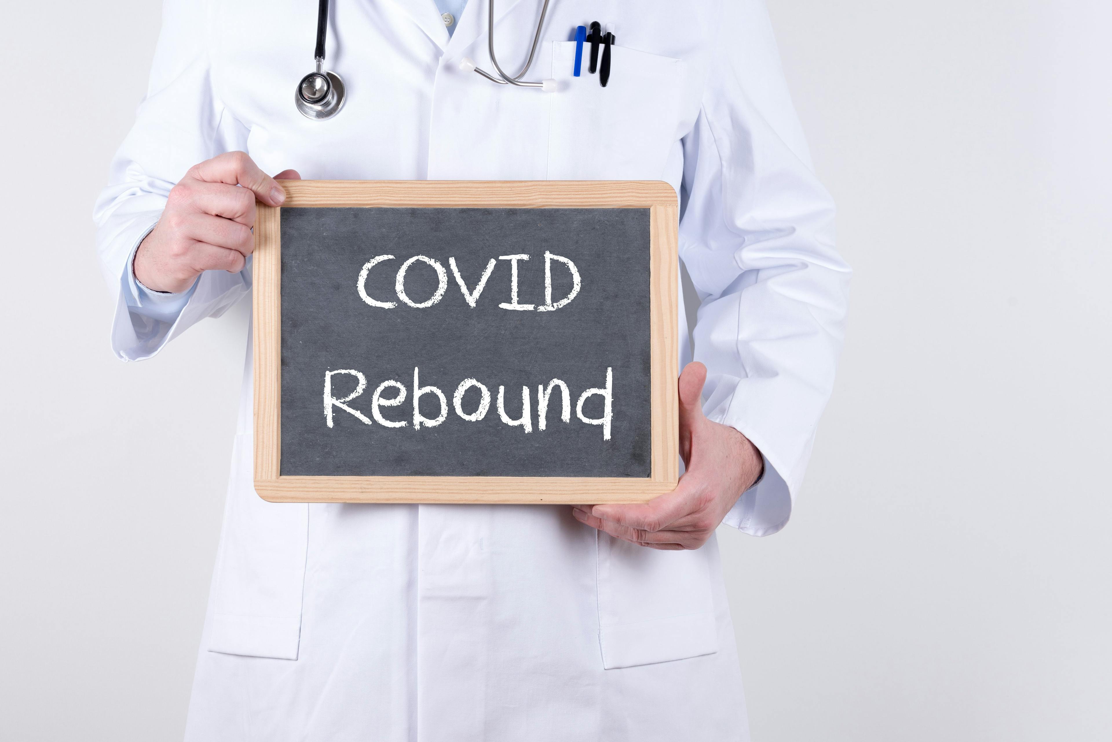 COVID-19 symptom or viral rebound in the absence of antiviral treatment is common, but the combination of symptom and viral relapse is rare.