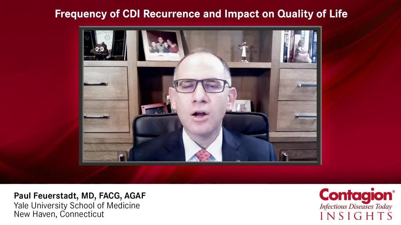 Frequency of CDI Recurrence and Impact on Quality of Life