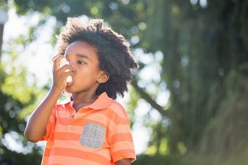 COVID-19 prevention practices such as masking, social distancing, and school closures lowered children’s exposures to circulating respiratory viruses and other environmental triggers of asthma.