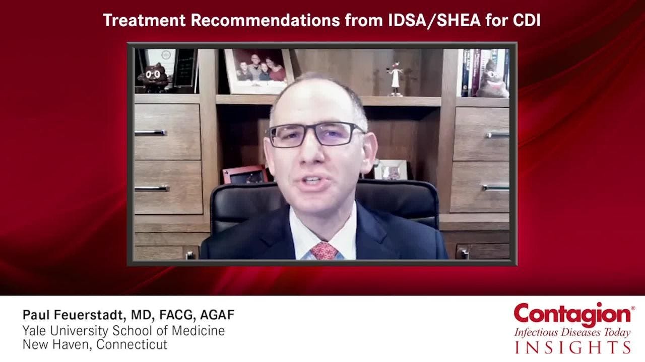 Treatment Recommendations from IDSA/SHEA for CDI